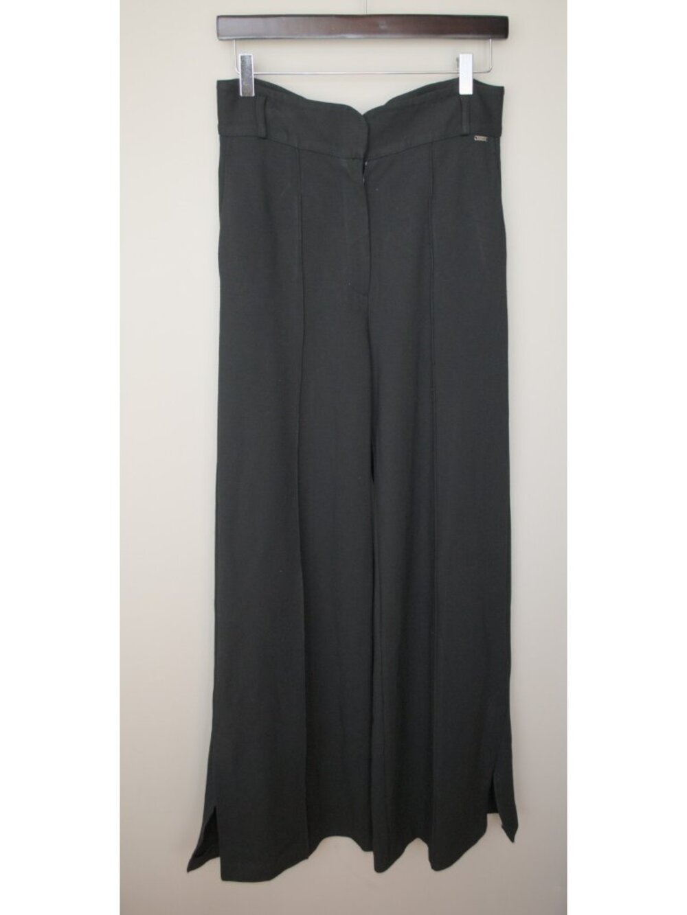 IVKO black wide leg pants size 40